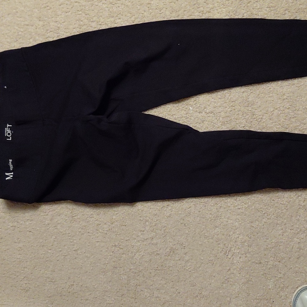 LOFT Black Womens Leggings
